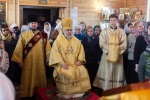 Духовенство и прихожане Покровского благочиния приняли участие в архиерейском Богослужении