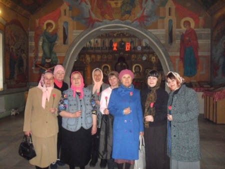Празднование дня Жен-Мироносиц в Камских Полянах