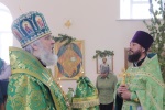 Божественная литургия в День Святого Духа в с. Шереметьевка 